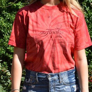 NBA Tie Dye Red Tee Shirt